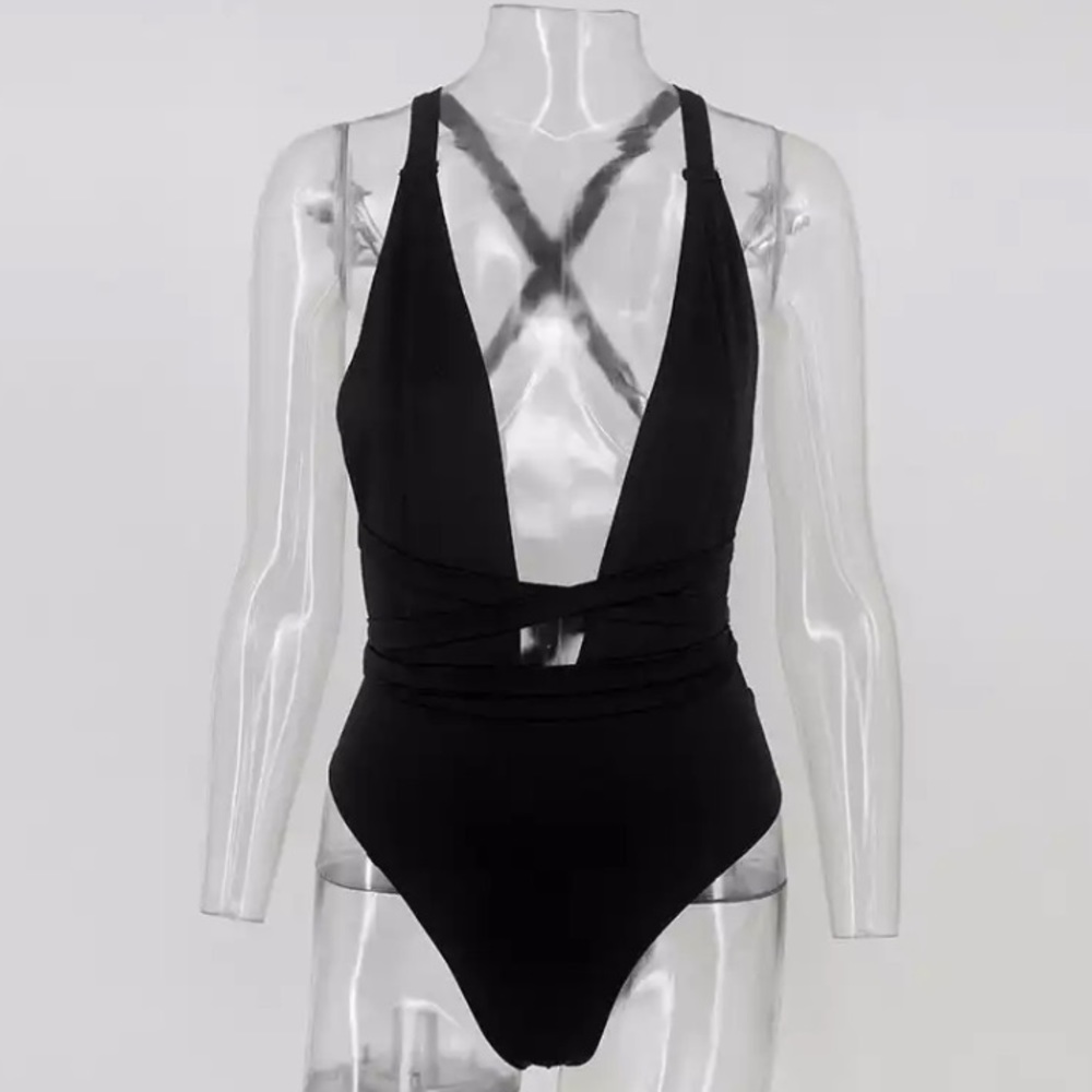 NEW! Black Multi-wear Monokini - Picture 5 of 7